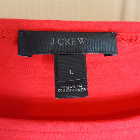 J. Crew Stripe Longsleeves Top Large - Picture 4 of 8